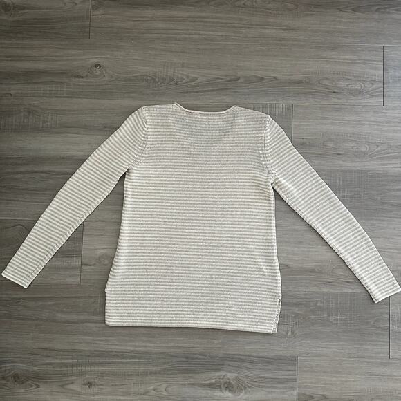 J. McLaughlin Callum Striped Knit Sweater Women's Size Small - Picture 4 of 8